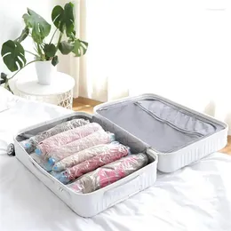 Storage Bags Vacuum Packing Roll Up Space Saver For Luggage Home Storge Travel Essentials Hand Bag