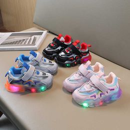 HBP Non-Brand Childrens Led Shoes Boys Girls Lighted Sneakers Baby Boys Shoes Kids Fashion Shoes for Girl Toddler Zapatillas De Deporte