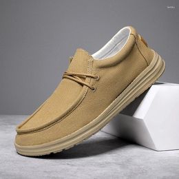 Walking Shoes 2024 Men's Sneakers Summer Breathable Men Running Fabric Light No-Slip Comfortable Outdoor Footwear Loafer