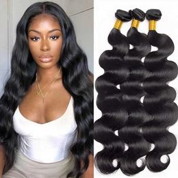 Synthetic Wigs Natural Black Wig Female Chemical Fibre Hair Curtain Body Wave Black Big Wave Snake Curly Hair Curtain For Women 240329