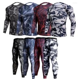 Men's Thermal Underwear Winter Sets Men Long John Brand Quick Dry Anti-microbial Stretch Thermo Male Warm Johns