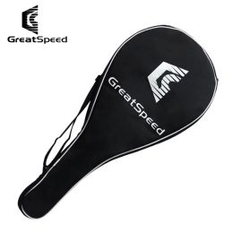 Bags Original GreatSpeed Tennis Bag 1 Pack Tennis Racket Cover Protective Velvet Bag Durable Men Women Shoulder Sport Bag Tenis Cover