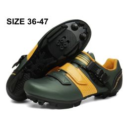 Boots Cycling Mtb Shoes Men Cleat Spd Road Dirt Bike Route Speed Flat Sneaker Racing Women Bicycle Mountain Footwear