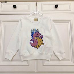 Classics baby hoodie Long sleeved child pullover Size 100-150 kids designer clothes Coloured Dinosaur Pattern girls boys sweater 24Mar