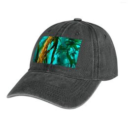 Berets Kelp Forest Cowboy Hat Hard Summer Golf Wear Luxury Man Men Women's