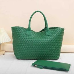 Shoulder Bags Trendy Designer Handbags Woven Vegetable Basket Large Capacity Shopping Bag Portable Tote Bag For Women 240311