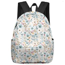 Backpack Flower Plant Women Man Backpacks Waterproof Multi-Pocket School For Student Boys Girls Laptop Book Pack Mochilas