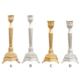 Candle Holders Metal Candlestick Modern Tall Holder Stand Candelabrum For Anniversary
