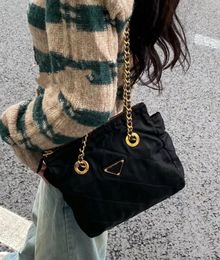 Luxury bag designer bag Hobo nylon shoulder bag crossbody bag wallet sales handbag women's high-quality chain canvas fashion bag embroidered bag