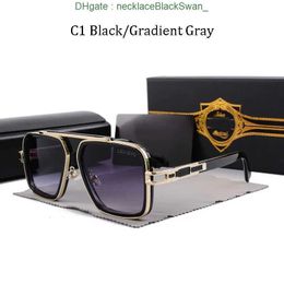 2023 NEW Hot Brand men pair eyewear Women retro square steampunk UV400 protective Aviation eyeglasses Luxury brands DITA OZTH