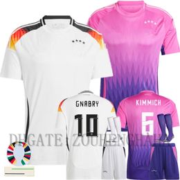 HAVERTZ BRANDT SANE Soccer Jersey 2024 Euro Cup GerMANys Camisetas Kids Kit 24 25 National Team Home Away Player Version Football Shirt GNABRY MULLER HOFMANN KIMMICH