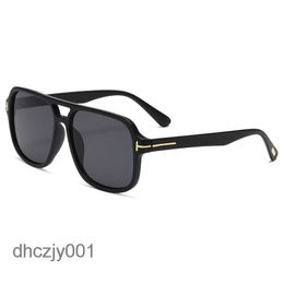 New Double Beam Square Sunglasses Trendy T-shaped Mens and Womens Glasses A13 UJMI CXYV