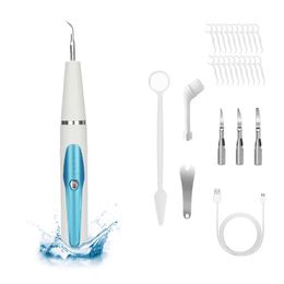 Oral Irrigators Calculus Remover teeth cleaning Tatar remover USB rechargeable teeth cleaning kit with oral endoscope teeth cleaning and oral care J240318