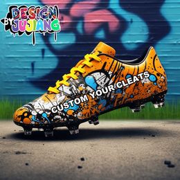 HBP Non-Brand Custom american outdoor Indoor soccer shoes football cleats men boots shoes manufacturer