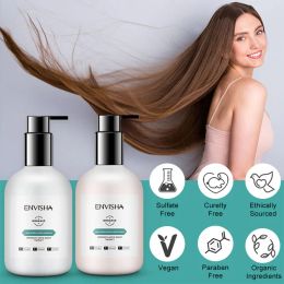 Products ENVISHA Shampoo Conditioner Hair Skin Scalp Care Growth Serum Oil Control Moisturising Supple Lustre Antidandruff Antiitch