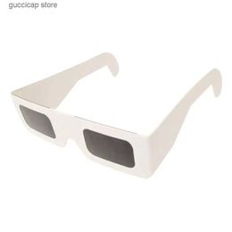 Sunglasses Ray Protection Sunglasses 10/20/50 Pcs Solar Eclipse Glass Safety Viewing Block for Harmful UV Lighting Y24036