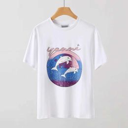 Men's Leisure Station Fashion and Women's T-shirt T-shirt T-shirt European Designer Brand T-shirt Summer T-shirt Travel Vacation Loose Comfortable T-shirt14