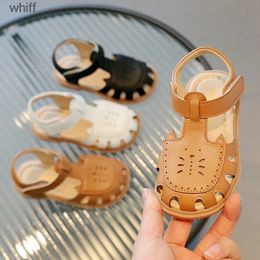 Sandals Girls Sandals Summer Fashion Cut Outs Love Baby Girl Shoes Boys Beach SandalsC24318