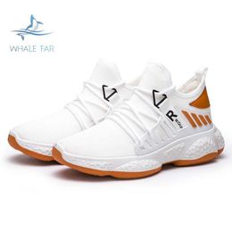 HBP Non-Brand Factory Direct Price running sport Breathable Fly Woven Casual Men Sport Shoes for Lace-up with the Cheapest
