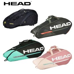 Bags 2023 Original HEAD Tennis Bag Djokovic Tennis Backpack Tennis Sports Bag Men's Women's Shoulder Bag Tenis Backpack TOUR TEAM PRO