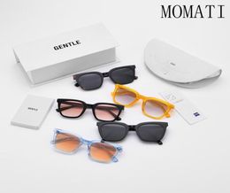 2022 New Designer Korean Brand Polarized Sunglasses For Women Square Beach GM Cat Eye Sun Glasses Small Face UV400 Momati3617199