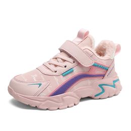 HBP Non-Brand new Kids Sneakers Breathable Childrens Shoes Warm childrens air cushion Microfiber Girls walking shoes