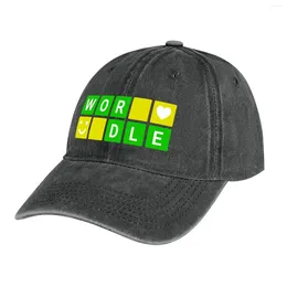Berets Wordle Word Game Words Cowboy Hat Snapback Cap Hood Hard Fashionable Female Men's