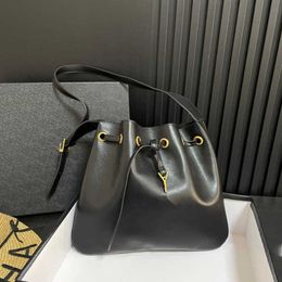 Yslbags Yssl Ysllbag Bags Women Bucket Bag Drawstring Designer Leather ys Shoulder Bag y Luxury Crossbody Bag Female Brand Handbags Fashion Letter Purses Cross Body