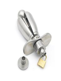 Newest Stainless Steel Openable Stretching Anal Plug Beads With Lock Expanding Anus Butt Appliance Device Bdsm Fetish Sex Toy A2708793446