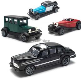 Diecast Model Cars 1 43 Alloy Vintage Diecast Car Model Classic Pull Back Car Model Miniature Vehicle Replica For Collection Gift For Kids AdultsL2403