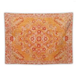 Tapestries Orange Bohemian Berber Traditional Moroccan Style Design Tapestry House Decoration Home