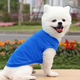Dog Apparel Pet Clothing Fashionable Vest Sweatshirt Comfortable Puppy T-shirt With Design Stylish Clothes For Supplies
