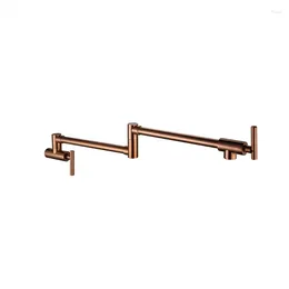 Kitchen Faucets Wall Mounted Chrome Finish Brass Use Pot Filler