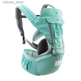 Carriers Slings Backpacks Ergonomic Baby Carrier Backpack Infant Kid Baby Hipseat Sling Front Facing Kangaroo Baby Wrap Carrier for Baby Travel baby gear L240318