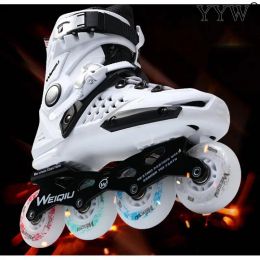 Boots Inline Skate Shoes 4wheel Sneakers Roller Quad Shoes Youth Kid Beginner Men and Women Roller Children Gift Outdoor Sport Shoes