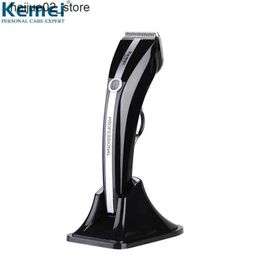 Electric Shavers Kemei 8999 Professional Hair Clipper for Women Hair Trimmer Hair Cutting Machines with Nozzle Polisher HG Polishen for Long Hair Q240318