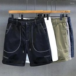 Men's Shorts For Men Blue With Zippers Man Short Pants Cargo Roll Up Streetwear No Logo Summer Casual Deals Personalizate In Bulk