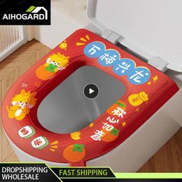 Toilet Seat Covers Waterproof Design Cover Can Be Washed Repeatedly Washable Sanitary Easy To Clean Mat