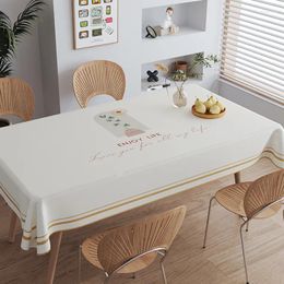 Table Cloth 158026 Chinese-style Household Waterproof Oil-proof PVC Tablecloth Embroidered