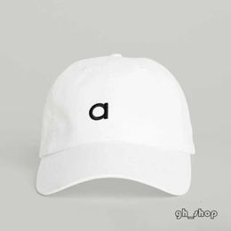 AL Yoga Cap Trucker Hats Baseball Cap Cotton Embroidery Hard Top Man And Women Casual Holiday Sun Protection Sun Hat UV Resistant Running Duck Tongue Hat 5682