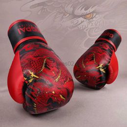 Protective Gear 10-14oz Kick Boxing Gloves for Adult Men Women PU Leather Karate Muay Thai Free Fight MMA Sanda Training Adults Kids Equipment yq240318