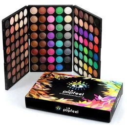 Eye Shadow 120 Colors Gliltter Eyeshadow Palette Matte Eye Shadow Pallete Shimmer Shine Nude Make Up Palette Set Kit Cosmetic WomenL2403