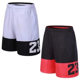 Cool Breathable Sports Running Shorts Outdoor Short Soccer Jersey Loose Beach GYM sports Mens Basketball Shorts 240306
