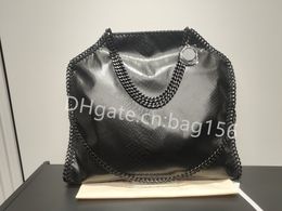 New Stella Mccartney Falabella Large mirror 10a Tote Bag Women Black Luxury Designer Shopping Chain Bags Wallet Messenger Leather Handbags Shoulder Crossbody