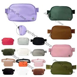 Fashion Luxury Everywhere Lulu Belt Bag Waist Bags Fanny Pack Designer Bumbag Womens Nylon Mens Bum Chest Sports Clutch Yoga Bag 360