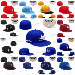 2024 Men's Classic Heart Full Closed Caps Black Color Flat Fashion Hip Hop Gorras Baseball Sports All Team Fitted Hats In Size 7- Size 8 Love Hustle WS-012