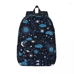 Storage Bags Aesthetic Space Galaxy Constellation For Men Women Student School Bookbag Zodiac Star Daypack Middle High College Sports