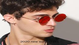 Chic Circle Out Frame Oversized Women039s Sunglasses 2020 New Fashion Men Round Hip Hop Sun Glasses Female Brand Man Shades NX6167379