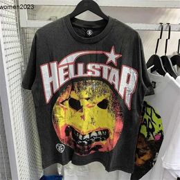 Hellstar Shirt Mens T-shirts Short Sleeve Tee Men Women High Quality Streetwear Hip Hop Fashion T Shirt Hell Star Short Best 215