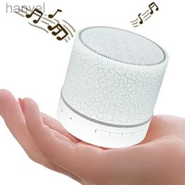 Speakers Mini Portable Wireless Bluetooth Speaker with Built-in Mic Handsfree TF Card Dazzling Crack Colourful LED Bluetooth 4.1 HD Sound Portable ldd24318